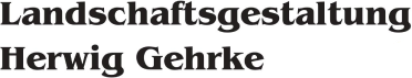 Herwig Gehrke Landschaftsgestaltung - Logo